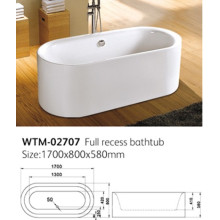 Acrylic One-Piece Bathtub Deluxe Bathtub (WTM-2707)